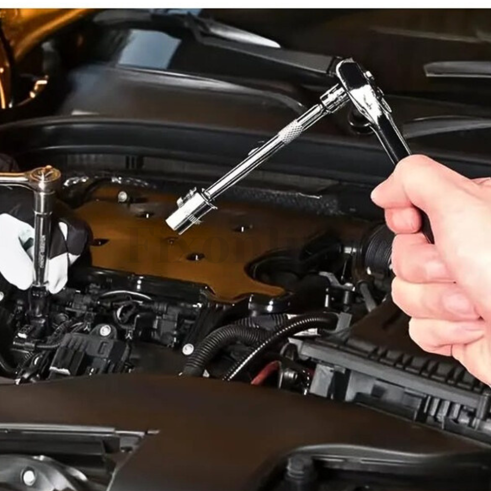 Set Chei Tubulare Micro, 34 Piese - Unelte pentru Reparații Auto și Uz Casnic
