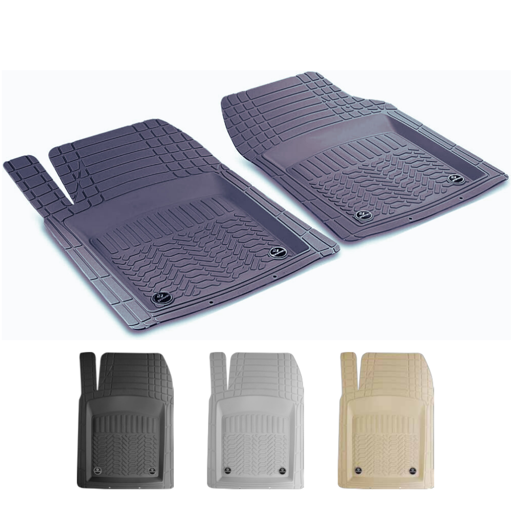 Covorașe Auto Cauciuc 4D Tăviță Promats®, Set 4 Buc