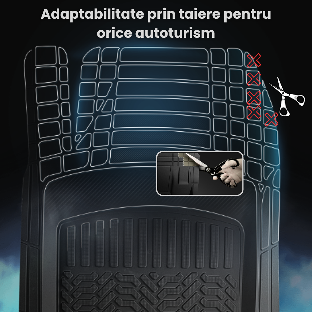 Covorașe Auto Promats® Tip Tăviță Compatibile Volkswagen Golf VI (2008–2012) - Hatchback