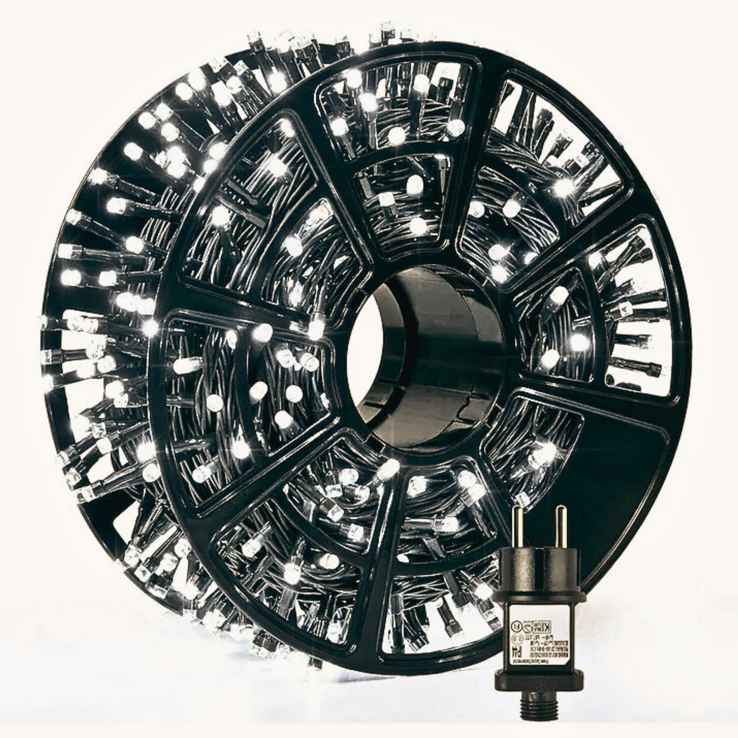 Instalație Luminoasă LED 50M Alb Cald - 8 Jocuri de Lumini, Interior/Exterior