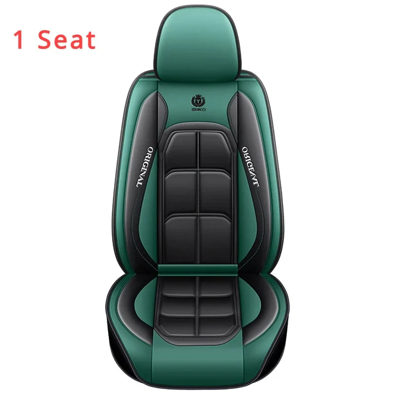 Husa auto Mitsubishi verde/negru 1 buc