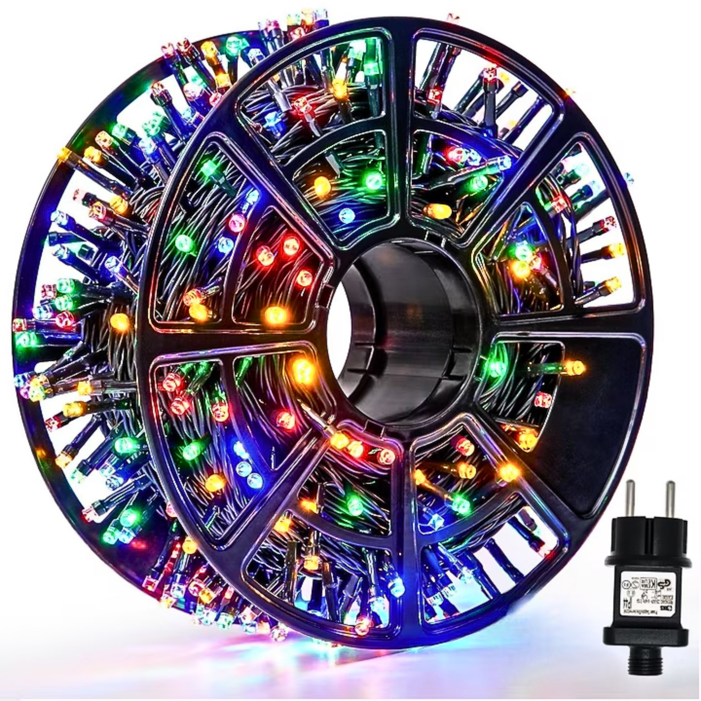 Instalație Luminoasă LED 50M Multicolor - 8 Jocuri de Lumini, Impermeabilă