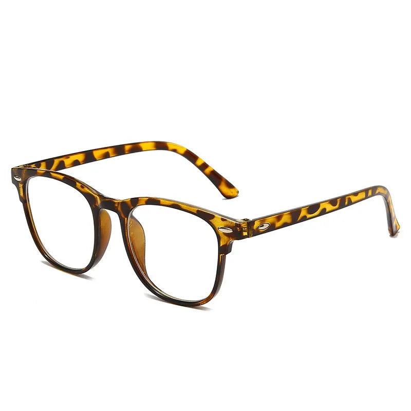 Ochelari Miopie Anti-Lumină Albastră | Rame Vintage Ovale Minus 0 până la -4.0