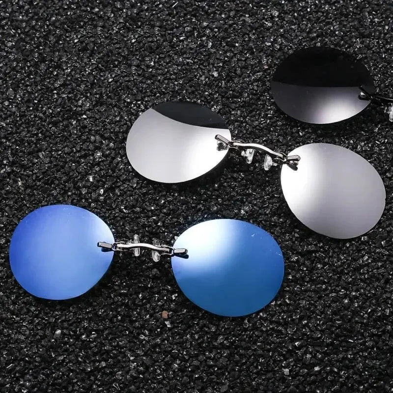 Ochelari de soare Morpheus Matrix Clip On Nose Rimless Tip Ochelari - UV400