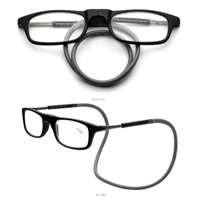 Ochelari de Citit Pliabili Anti-Lumină Albastră, Cu Etui, TR90, Portabili, Pentru Bărbați și Femei