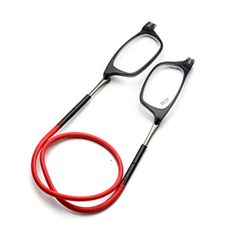 Ochelari de Citit Pliabili Anti-Lumină Albastră, Cu Etui, TR90, Portabili, Pentru Bărbați și Femei