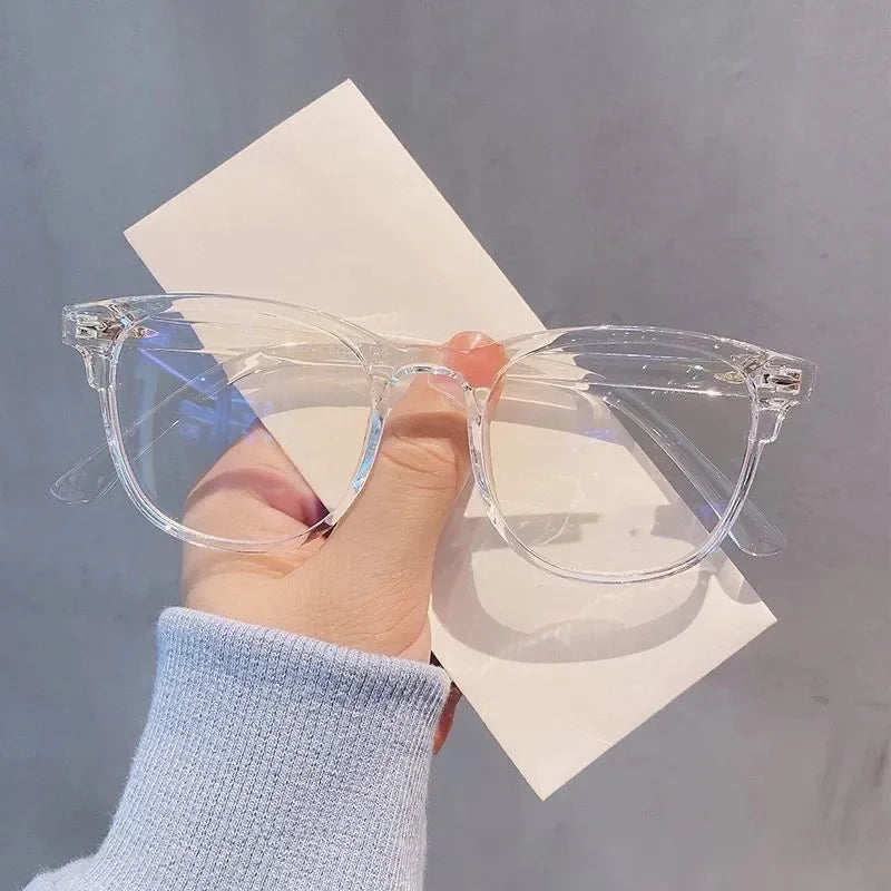 Ochelari Miopie Anti-Lumină Albastră | Rame Vintage Ovale Minus 0 până la -4.0