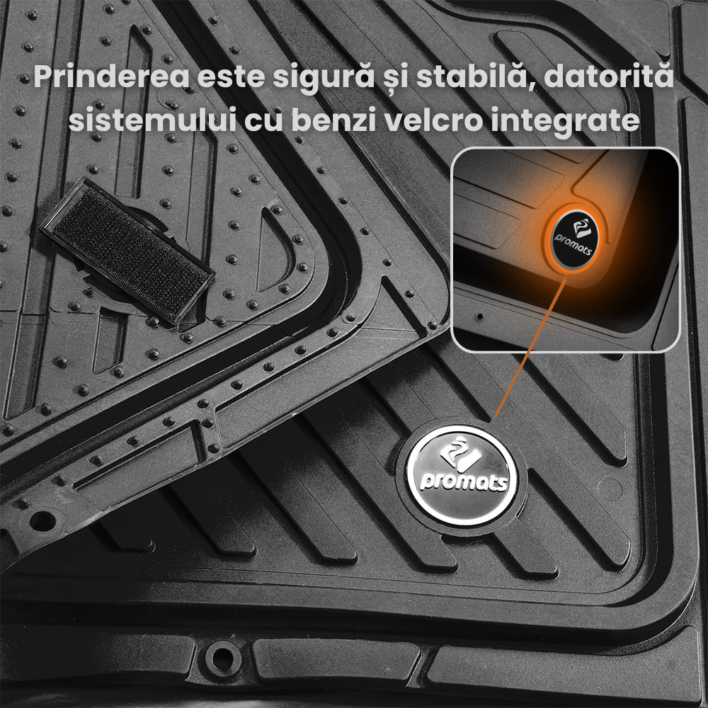 Covorașe Auto Promats® Tip Tăviță Compatibile Volkswagen Golf VI (2008–2012) - Hatchback