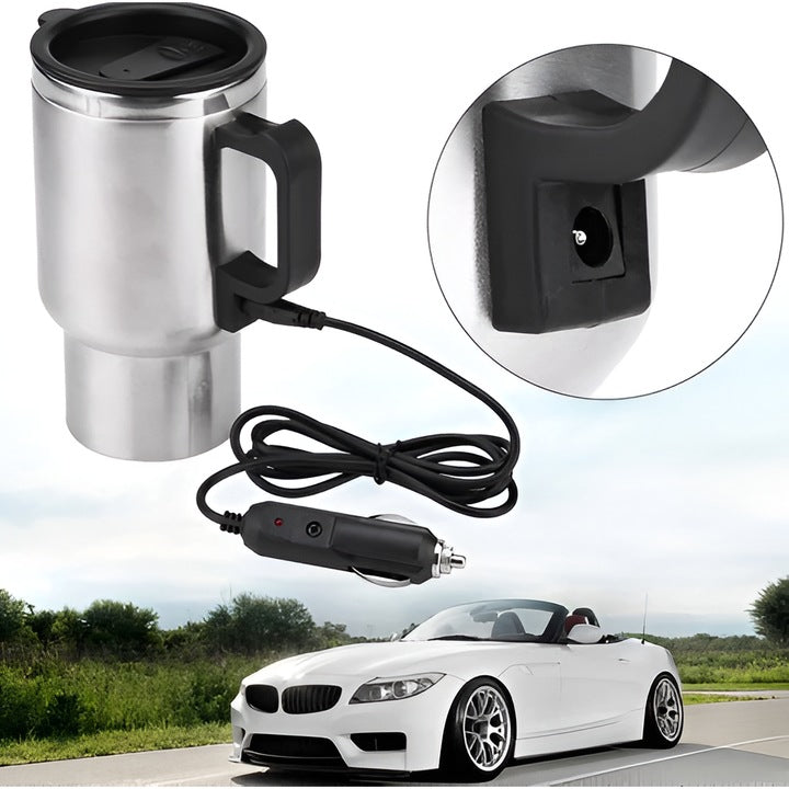 Cana Termos Auto 12V cu Alimentare la Brichetă