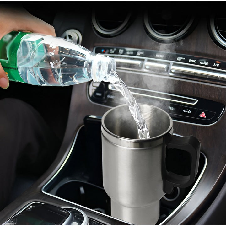 Cana Termos Auto 12V cu Alimentare la Brichetă
