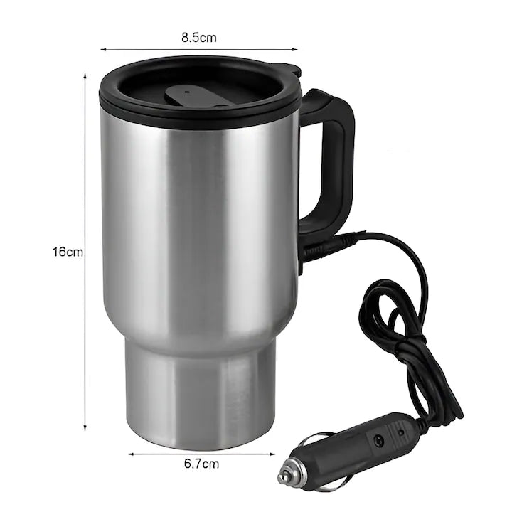 Cana Termos Auto 12V cu Alimentare la Brichetă