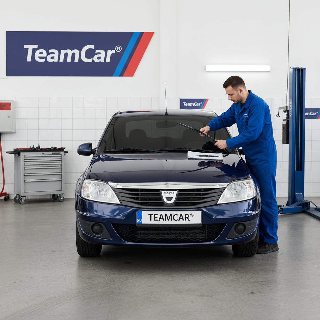 Schimbare ștergătoare la Dacia Logan 1