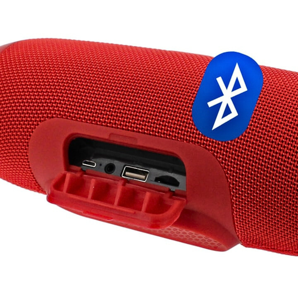 Boxă Portabilă Bluetooth Premium Charge 3 cu Powerbank, Rezistenta la Apă, Bass Puternic, Microfon Integrat
