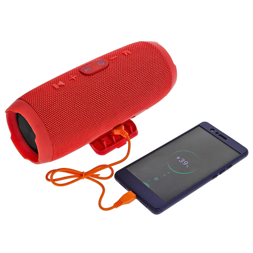 Boxă Portabilă Bluetooth Premium Charge 3 cu Powerbank, Rezistenta la Apă, Bass Puternic, Microfon Integrat