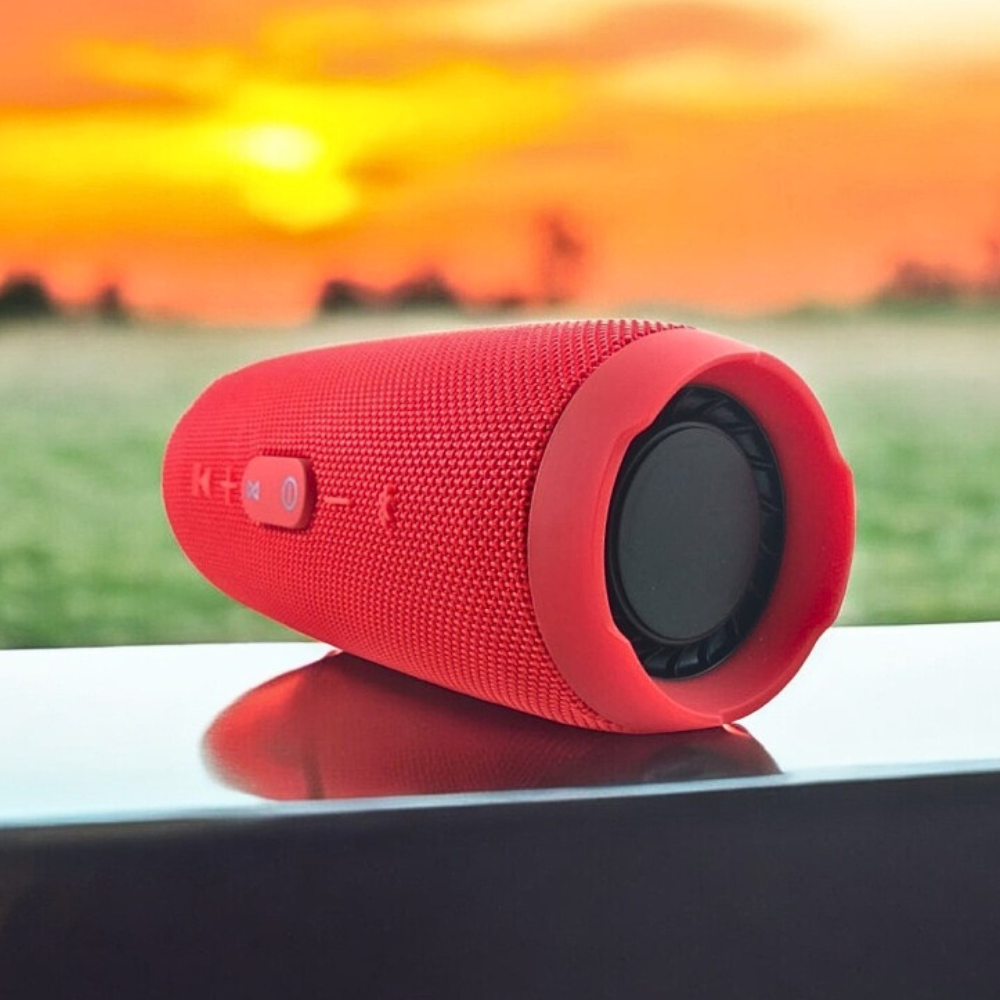 Boxă Portabilă Bluetooth Premium Charge 3 cu Powerbank, Rezistenta la Apă, Bass Puternic, Microfon Integrat