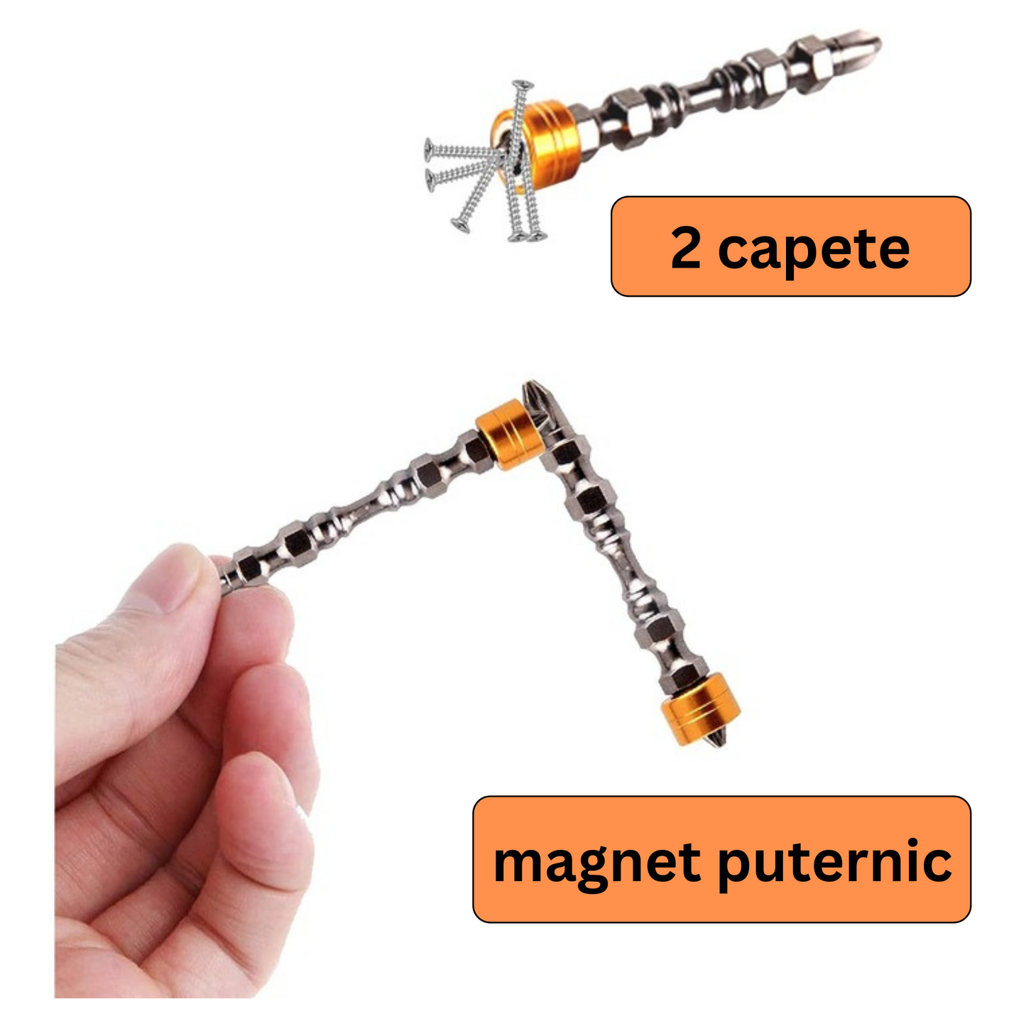 Set 10 Biți PH2 APF® – 65mm, Oțel Aliat, Pentru Șurubelniță Electrică