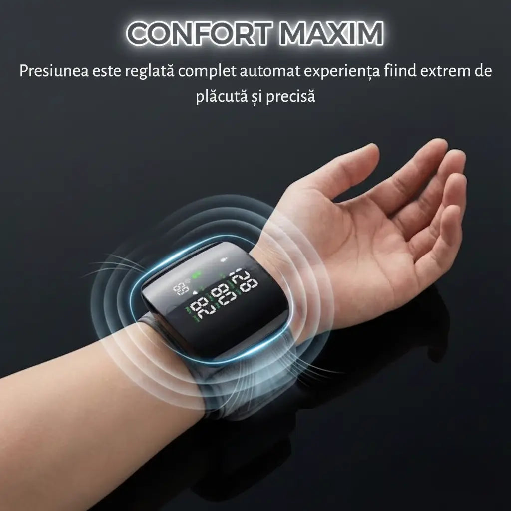 Tensiometru Electronic de Încheietură FOTOFUN confort maxim