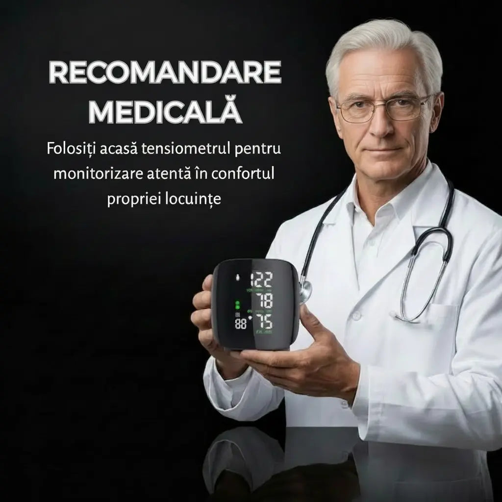Tensiometru Electronic de Încheietură FOTOFUN recomandat medical.