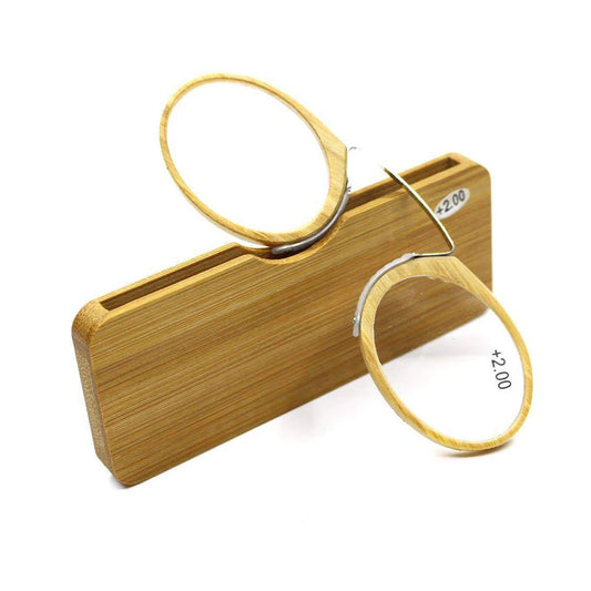 Ochelari de Citit Portabili Fără Brațe Nose Clip TR90 - Ultralight cu Husă, Dioptrii +1.0 la +3.0