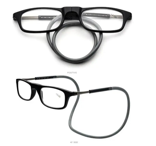 Ochelari de Citit Pliabili Anti-Lumină Albastră, Cu Etui, TR90, Portabili, Pentru Bărbați și Femei