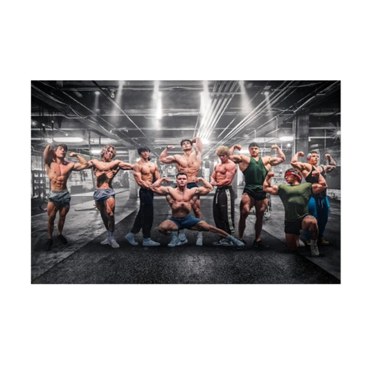 Poster „The Last Supper” Gym - Cadou Ideal pentru Bodybuilding, Artă Canvas, Poster Motivațional