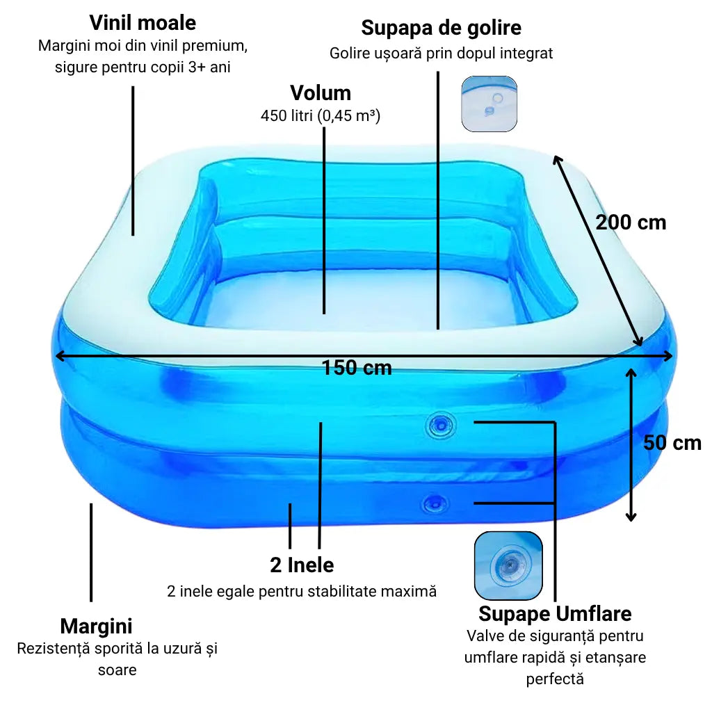 Piscină Gonflabilă Family Funpool 