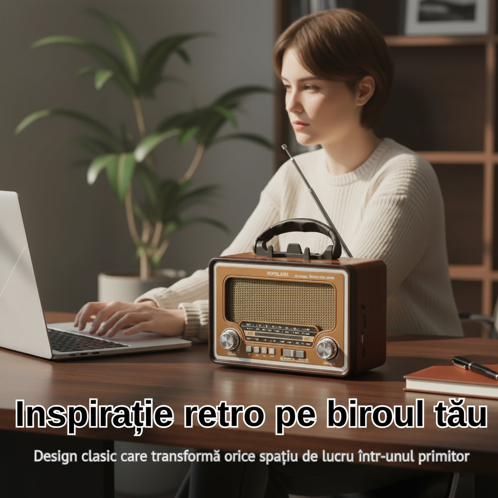 Radio FM Bluetooth Yuegan YG-7052 – Design Retro