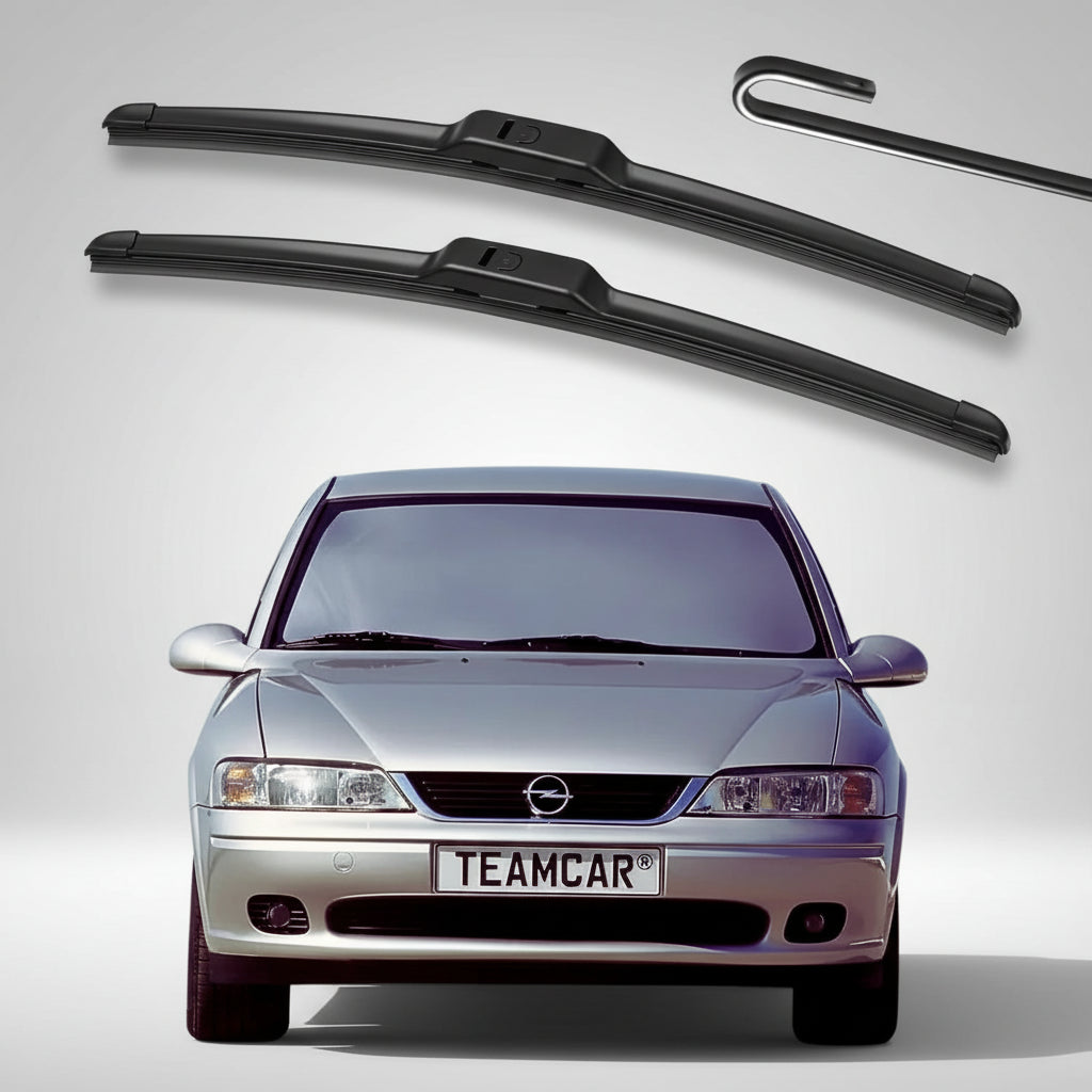 Set 2 Ștergătoare Parbriz Hibrid Dedicate Opel Vectra B (1995-2002), Prindere Hook (Cârlig)