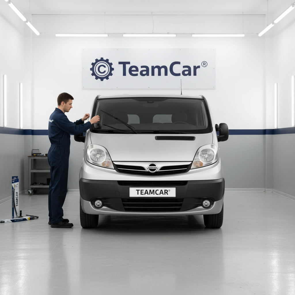 Schimbare ștergătoare la Nissan Primastar (2001-2014)