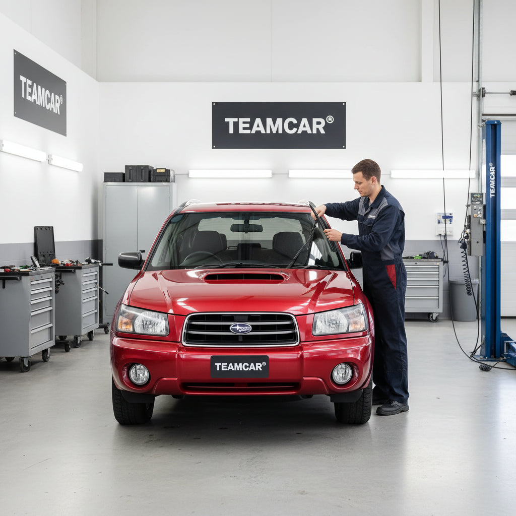 Schimbare ștergătoare la Subaru Forester SG (2002-2007)