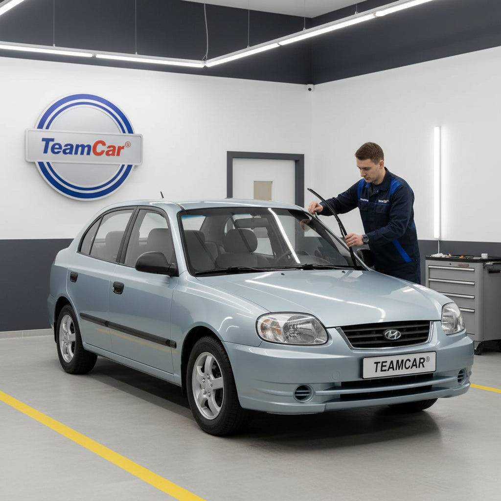 Schimbare ștergătoare la Hyundai Accent 2 LC