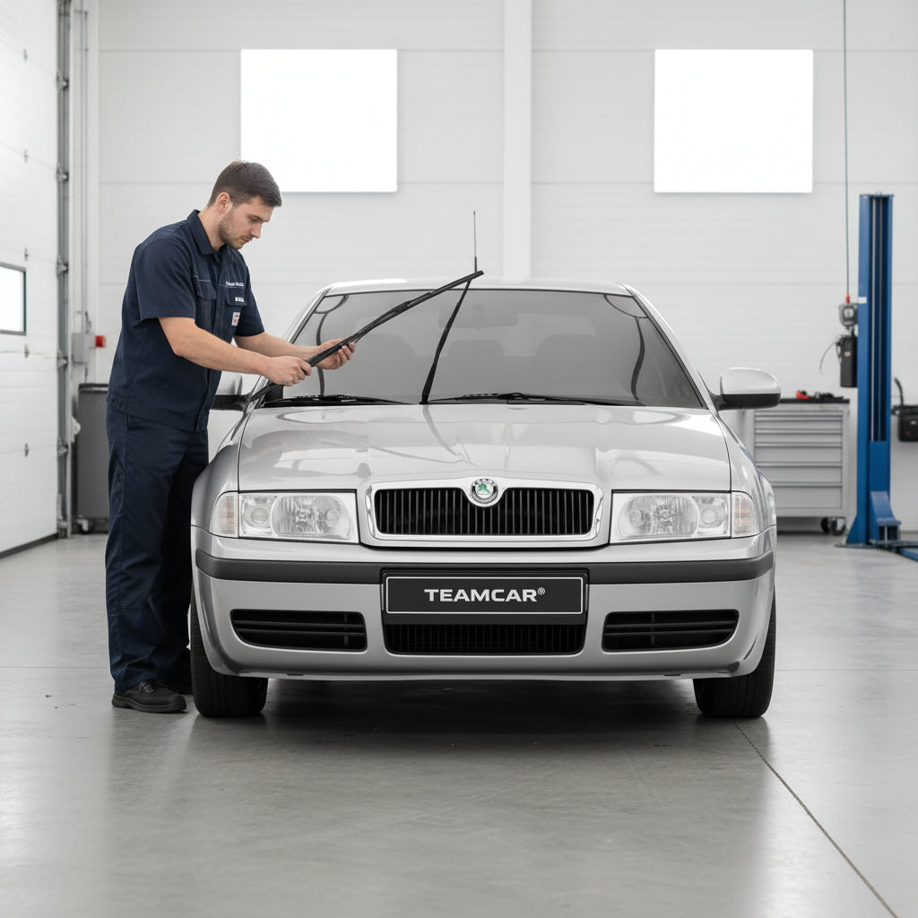 Schimbare ștergătoare la Skoda Octavia 1